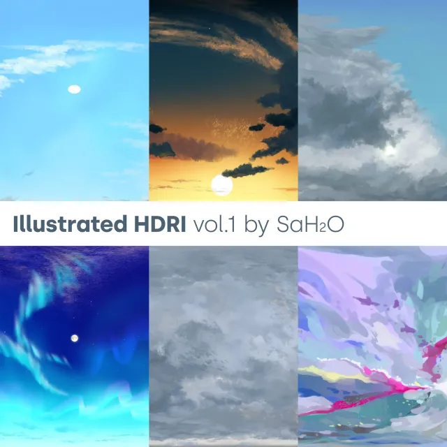 Illustrated HDRI vol.1 by SaH₂O